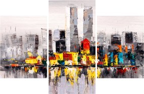 Kép - A nagyváros festménye (90x60 cm)