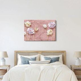 Virágok képe (90x60 cm)