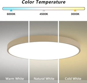 Brilagi-LED Dimmelhető lámpatest POOL SMART LED/180W/230V 120 cm bézs Wi-Fi Tuya + távirányító