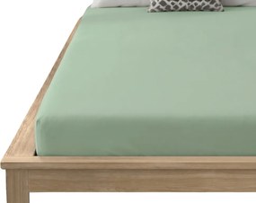 Mikroszálas lepedő MICROVELLE világoszöld 90x200 cm