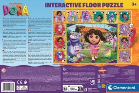 Dóra, a felfedező Adventure interaktív 24 db-os puzzle Clementoni