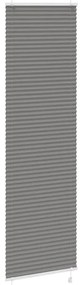 pliszírozott redőny antracit 65x200 cm szövetszélesség 64,4 cm
