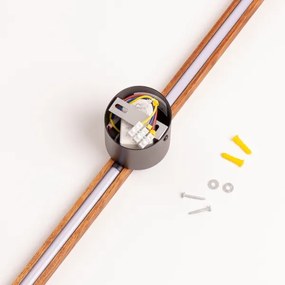 Brilagi - LED fali lámpa WOODY LINE LED/12W/230V 120 cm tölgy cseresznye