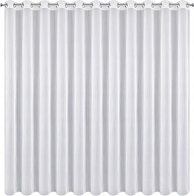 Fehér függöny Violet sima fátyol 500X150 kerekek Eurofirany