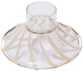 Üveg gyertyatartó Heir – Hübsch