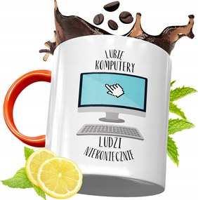 Narancssárga Bögre Informatikus Fejlesztőknek, fényképes nyomtatással