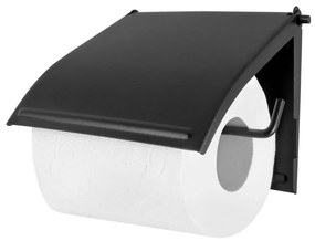 AWD Fekete WC papír tartó