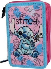 Disney Lilo és Stitch, A csillagkutya Doll tolltartó töltött 3 emeletes