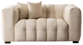 Krémszínű kétszemélyes kanapé MODERNO