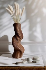 Decorative Wave bioplasztik váza, 23 cm