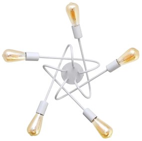 Gyerek mennyezeti lámpa OXFORD 5xE27/15W/230V fehér