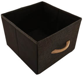 HAZEL TYP 4 szekrény szövet fiókokkal, barna, S