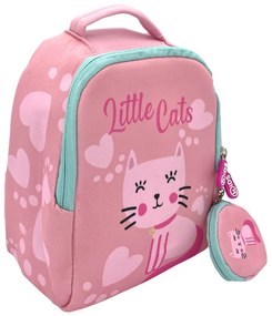 Cicás Little Cats hátizsák, táska + pénztárca 25 cm