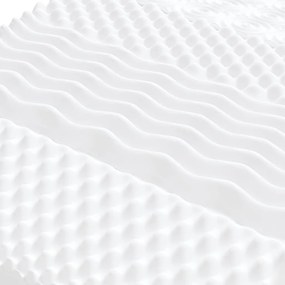 tópszínű kihúzható szövet heverő fiókkal 100 x 200 cm