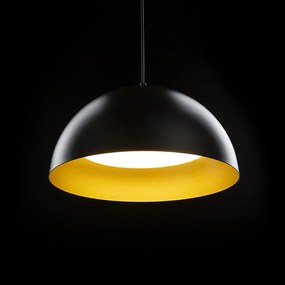 RENDL GLADYS 40 závěsná černá/zlatá 230V LED E27 30W