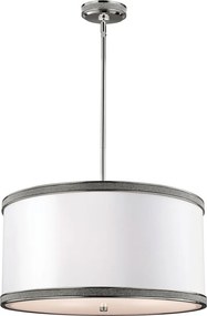 Feiss glamour modern függeszték pave polírozott nikkel elsfe-pave-p-m