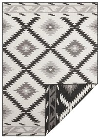 Malibu fekete-krémszínű kültéri szőnyeg, 230 x 160 cm - NORTHRUGS