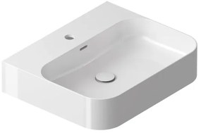 Ravak XJX01155006 - Pultlapra szerelhető CERAMIC SLIM mosdó 55x45 cm kerámia/fehér