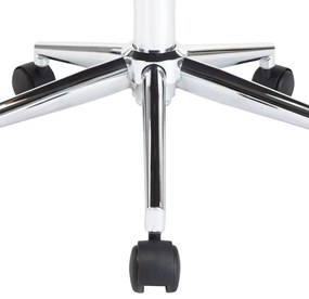 vidaXL 6 db szürke hajlított fa és szövet forgó étkezőszék