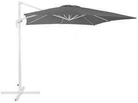 Függő sötétszürke napernyő ⌀ 250 cm MONZA Beliani