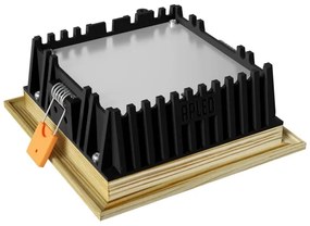 APLED -LED Lámpa SQUARE WOODLINE LED/6W/230V 4000K 12x12 cm fenyő tömör fa