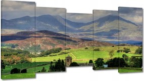 Festmények 150x80 Hegyi tájkép