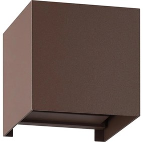 Eglo 901066 - LED Kültéri fali lámpa CALPINO 2xLED/2,8W/230V IP54 barna