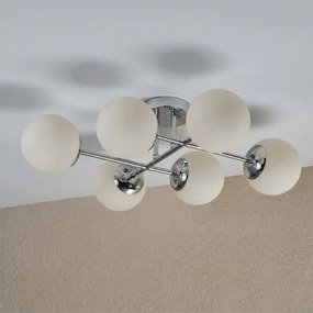 Brilagi - Felületre szerelhető csillár MALONY 6xE14/20W/230V fényes króm