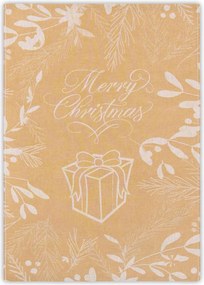 Karácsonyi konyhai törlőkendő Zwoltex Christmas Charm borostyánsárga