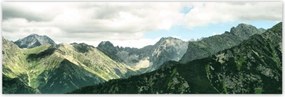 Poszterek 200x66 Tátra Lengyel hegyek Kilátás