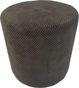 Zefir dot kerek puff Bronz