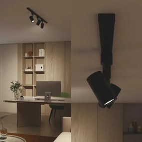 Philips - LED dimmelhető sínes spotlámpa EASYLINK 3xGU10/4,7W/230V 1m fekete