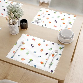 Goldea teflonbevonatú reggeliző alátét - erdei gyümölcsök - 2db 30 x 40 cm