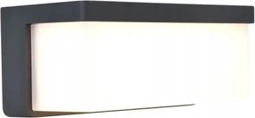 Kültéri kerti homlokzati Led napelemes fali lámpa 3000K Lutec