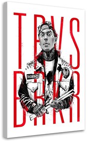 Gario Vászonkép Travis Barker - Nikita Abakumov Méret: 40 x 60 cm