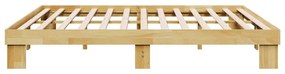 tömör tölgyfa ágykeret matrac nélkül 180 x 200 cm