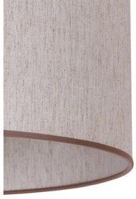 Duolla - Állólámpa 1xE27/60W/230V átm. 44 cm bézs/fehér