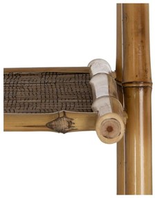 Natúr színű bambusz polcos állvány 48x152x50 cm Manali – Ixia