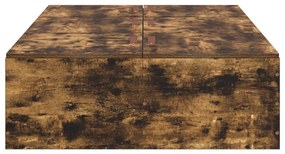 Tárolóágykeret Füstölt tölgy 90x200 cm