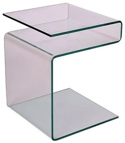 CORMAC kisasztal - átlátszó