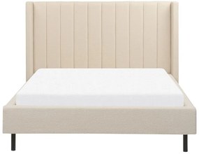 Franciaágy 140 cm Vue (bézs boucle) (ágyráccsal). 1076452