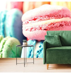 Fotótapéta színes macaron sütemény - 375x250 -