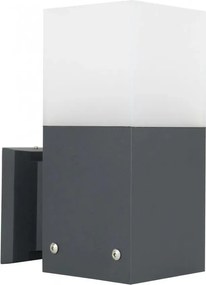 Kültéri kerti fali lámpa sötétszürke modern 22 cm Su-ma