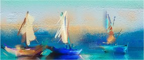 Kép - Tájképfestészet, festészet (120x50 cm)