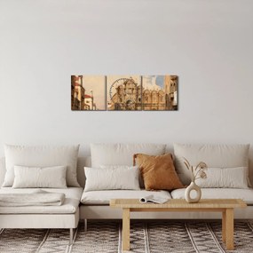 Kép - Jules-Romain Joyant, The Scuola di San Marco, Venice, reprodukciók (órával) (90x30 cm)