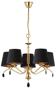 Jupiter 1795 - EG5 - Csillár láncon EDIGA 5xE27/60W/230V