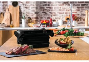 Tefal - Kontakt grill OPTIGRILL ELITE 2000W/230V fekete