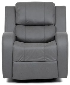 Szürke vintage szövet dönthető fotel. TV-4089 GREY