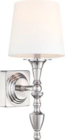 Cosmolight klasszikus fali lámpa austin nikkel cosw01118ni-wh