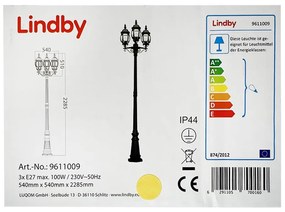 Lindby Lindby - Kültéri lámpa 3xE27/100W/230V IP44 LW0770